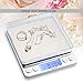 Global-store Brand New Digital Food Scale, Pro Pocket Kitchen Fruit Electric Scales with Back-Lit LCD Display 500g/0.01g/0.001oz(Batteries Trays Included)