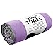 REEHUT Yoga Towel, Non Slip Yoga Mat Towel Sweat Absorbent, Super Microfiber 72″ x 26.5″ – Ideal Hot Yoga Towel for Hot Yoga & Pilates, Exercise, Fitness (Purple)thumb 2
