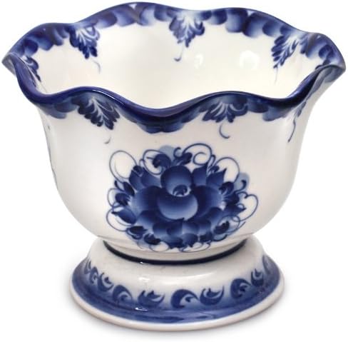 Hand-painted Gzhel Lidia Candy Dish