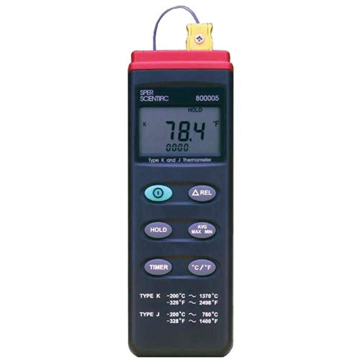 Sper Scientific 800005 Basic Tipo K J Avanzada Term metro Amazon mx sper-scientific-800005-basic-tipo-k-j-avanzada-term-metro-amazon-mx