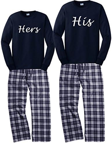 Footsteps Clothing Matching His and Hers Couples Pajamas