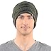 FORBUSITE Men Beanie Slouchy Hat for Summer Winter Baggy Oversize B5001 Army Green