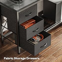 Huuger Reversible L Shaped Computer Desk with