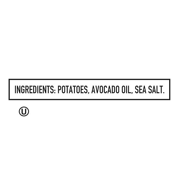 BOULDER CANYON, CHIPS POTATO AVOCADO OIL SEA, 5.25 OUNCE