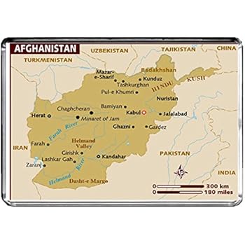 M002 MAP OF AFGHANISTAN FRIDGE MAGNET AFGHANISTAN TRAVEL REFRIGERATOR MAGNET