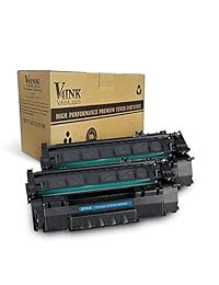 v4ink174; 2 Pack Nuevo Compatible Q7553 A 53 A Toner Cartridge-Black para LaserJet P2010, P2014, P2015, P2015D, P2015DN, P2015 N, P2015, M2727 MFP, M2727nf MFP