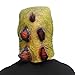 CreepyParty Halloween Costume Party Animal Latex Jurassic Head Mask Dinosaur Stegosaurus