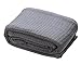 HILLFAIR Cotton Blankets (Charcoal, King)