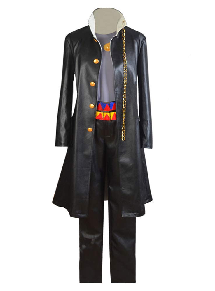 Xiao Maomi Kujo Jotaro Cosplay Jacket Coat Costume Pants Full Set with Hat for Adult Halloween Outfi