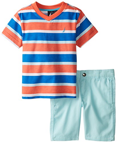 Nautica Little Boys' T-Shirt and Short Two-Piece Set