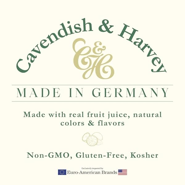 CAVENDISH & HARVEY | MIXED FRUIT HARD CANDY DROPS | 5.3 OUNCE TIN