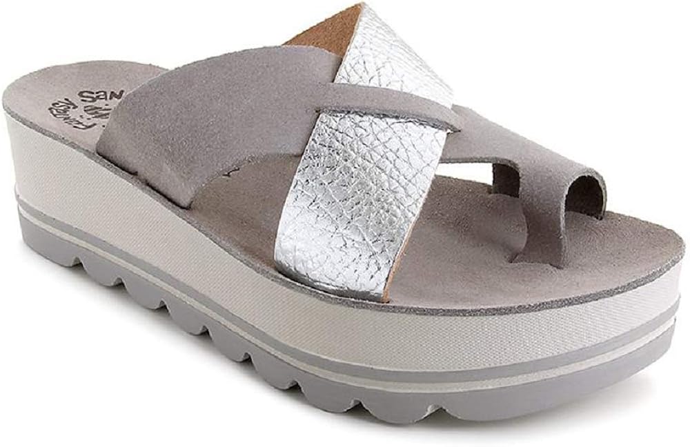 platform slip on sandals