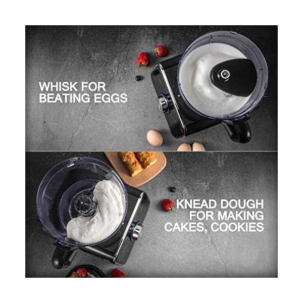 Topchef-Food-Processor-1100W-Multifunctional-Food-Processor-BlenderChopper-Mixer-Grinder-Citrus-Juicer-Knead-Dough-Blades-Shredder-Slicing-Attachments-and-32L-Bowl-15L-Blender-Jug Topchef Food Processor 1100W 11 in 1 Multifunctional Food Processor with 3.2L Bowl and 1.5L Blender Jar, 3 Speeds for…