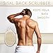BERGMAN KELLY Exfoliating Sisal Back Scrubber and Pad (4 Pack) - Stronger Than Loofah