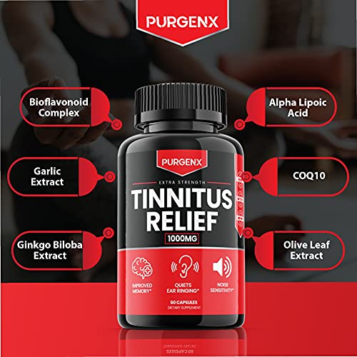 Tinnitus Relief Capsules for Ringing Ears Infection Lipo Flavonoid