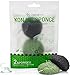 Konjac Face Sponge By Deneve - Exfoliating Facial Makeup Sponges - Cruelty Free Vegan - Body Skin Acne Dry Eczema Exfoliate Cleansing (Green Tea/Charcoal)