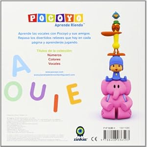 Pocoyo vocales (Spanish Edition)