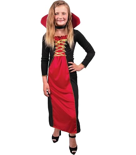 Rubies Girls Deluxe Vampiress Costume - Extra Large Child Halloween Dress | Official Licensed - View #9