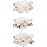 Flower Hair Clip BFNAAgirl Baby Girl Hair Bows Exquisite Hair Accessories Alligator Clips for Infants Toddlers Teen Kids Gift 3pcs/set