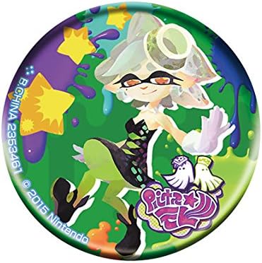 Amazon スプラトゥーン イカしたブロマイド缶バッジfeat シオカラーズ ホタルa 単品 アニメ 萌えグッズ 通販