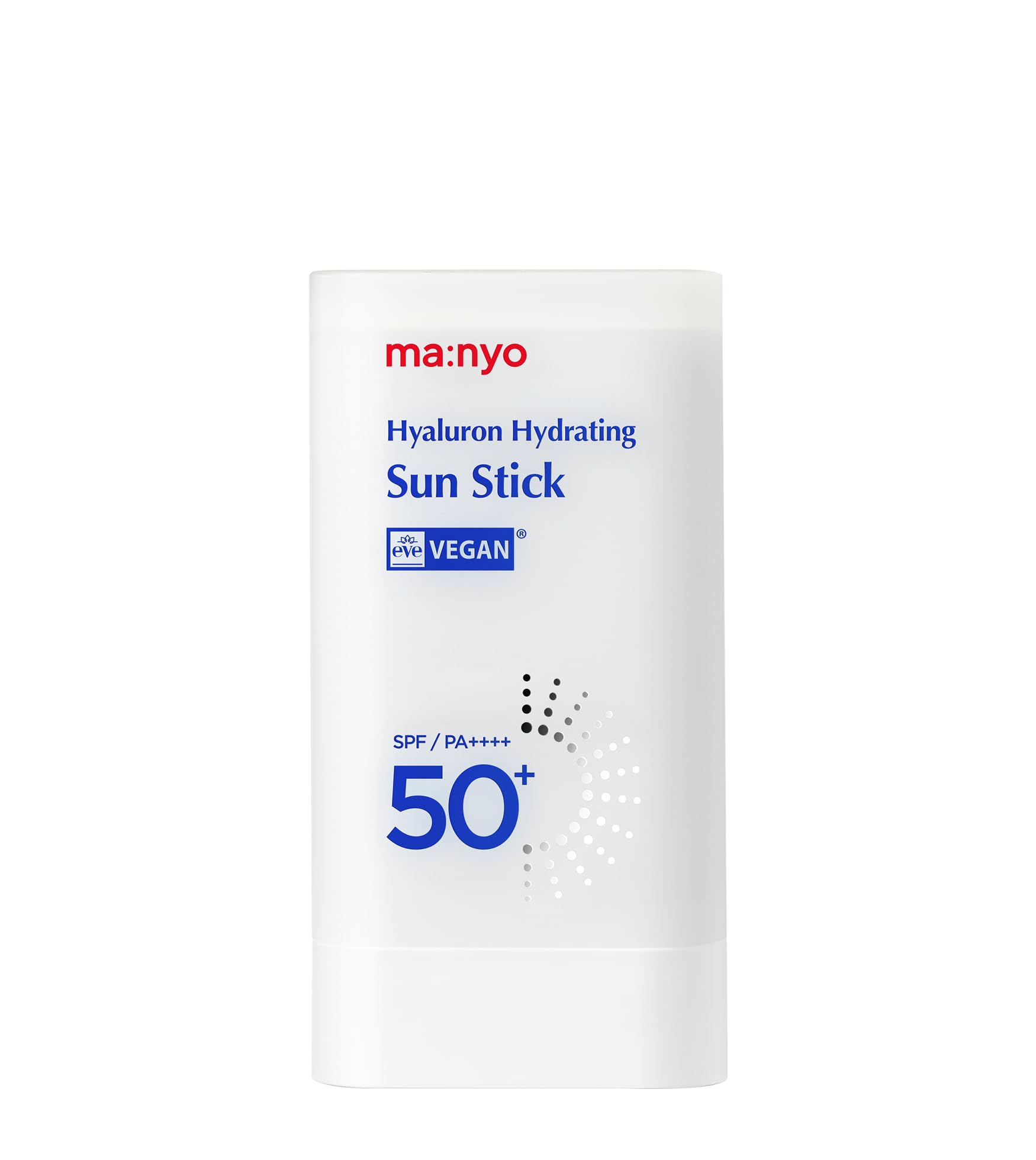 MANYO Hyaluron Hydrating Sunstick, SPF 50+ Lightweight, Vegan, Wide Spectrum UV Protection (18g)
