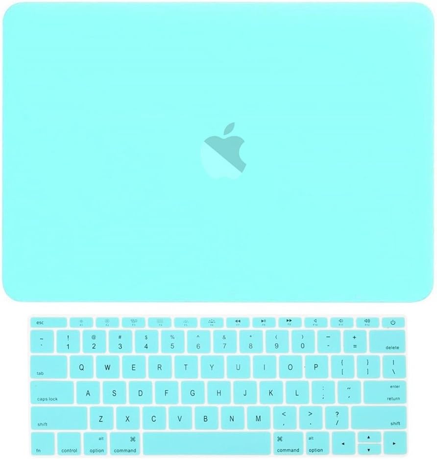 Amazon Com Top Case Macbook Pro 13 Inch Case 19 18 17 16 Release Model A1708 Without Touch Bar 2 In 1 Signature Bundle Rubberized Hard Case Keyboard Cover Compatible Macbook Pro 13 Hot Blue Office Products