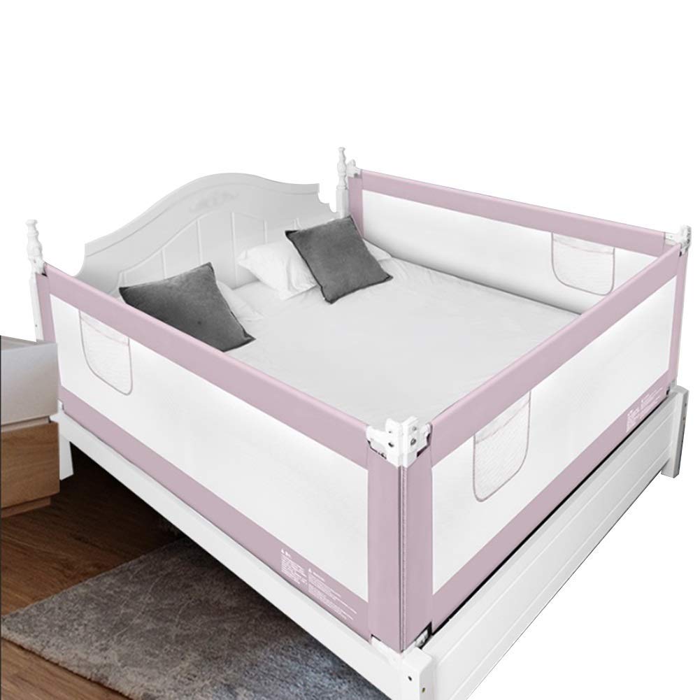 BAIF Altura del riel de la Cama Protección Ajustable de 3 Lados ...