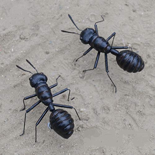 lwingflyer Garden Ornaments Animals Simulation Ant Insect Decor Refrigerator Magnets for Home Outdoor Decoration Landscape Education Model Toys (10pcs)