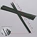 Arlai Pack of 50, Diameter 2mm Dark Green Paper Wrapped Floral stem Wire 16 Inch Floral Stem Wire - DIY Bouquet Stem Wrapping and Crafts