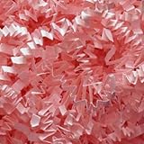 1/2 LB Crinkle Cut Paper Shred - Pink