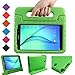 BMOUO Kids Case for Galaxy Tab A 8.0 (2015) SM-T350 - Shockproof Light Weight Handle Stand Kids Case for Galaxy Tab A 8.0-inch 2015 Tablet - Green