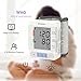Blood Pressure Monitor, HYLOGY Clinically Accurate Automatic Wrist BP Monitor with 2 Users Mode Portable Sphygmomanometer with 2 * 90 Memory Storage CE and FDA Approved