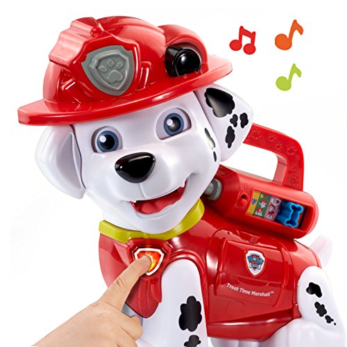 VTech Paw Patrol Treat Time Marshall, includes Marshall^Treats (26)^AAA Battery (2)^Manual