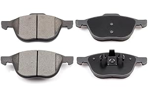 ECCPP D1044-7947 Front Ceramic Disc Brake Pad Set Fit For Ford For Escape 2013-2019,For Ford For Focus 2004-2007 201-2018,For Ford For Transit Connect 2014,For Mazda 3 2004-2013