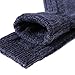 HERHILLY Women 5 Pack Fashion Warm Ribbed Knit Winter Crew Socks (5 Pack - Black/Gray/Blue/Pink/Dark Blue)