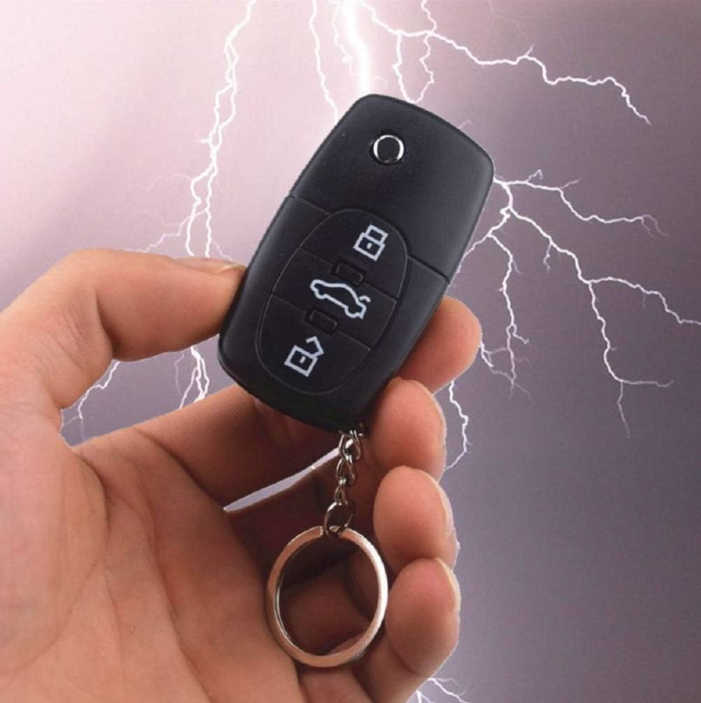 OUTANG Shock Toy Electric Shocking Car Key Auto Gadget Gag Prank LED