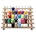 KINGSO 60 Spool Wooden Thread Rack and Organizer for Sewing Quilting Embroidery