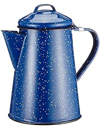 GSI Outdoors 6 Copa Pot café de acero esmaltado, A