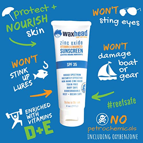 Waxhead Zinc Oxide Sunscreen Lotion - Uncommonly Effective Sun Protection That's Safe For Adults, Sa - //medicalbooks.filipinodoctors.org