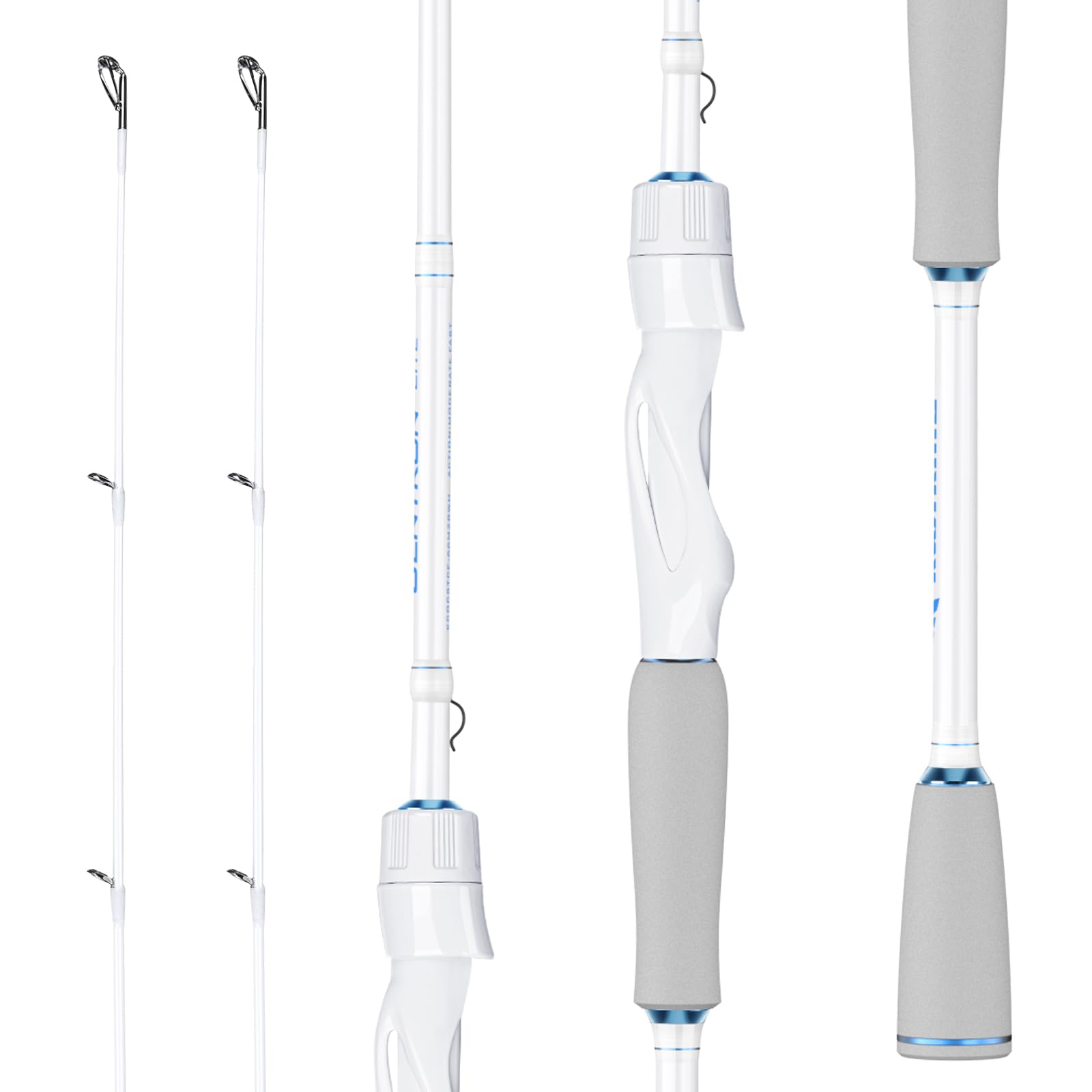 Photo 1 of KastKing Centron Lite Twin Tip Spinning Rods,6'6", Mod Fast, Med Light