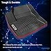 OEDRO Floor Mats Fit for 2013-2019 Ford Escape, 2013-2018 Ford C-Max, TPE All-Weather Floor Mats Includes 1st and 2nd Row Full Set Liners