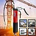 Motovecor Grease Gun 6000 PSI Heavy Duty Professional Pistol Grip 14 Oz 400cc - 18 inch Flex Hose … (Red)