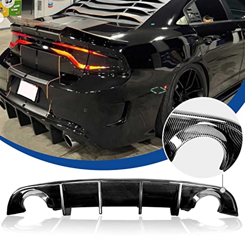 Rear Bumper Diffuser Compatible with 20152022 Dodge Charger GT/ SRT