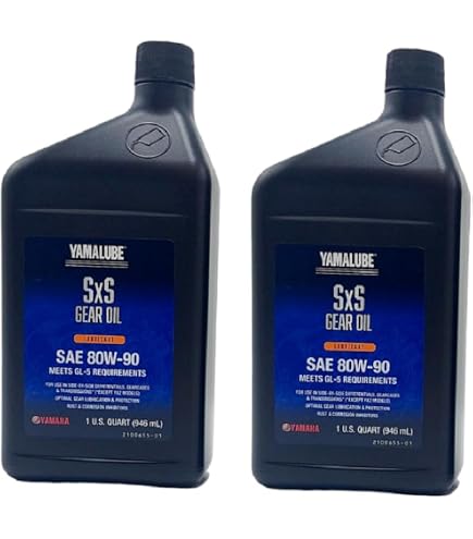 Amazon.com: Yamaha Yamalube Side by Side Gear Oil- 32 Ounce, #ACC