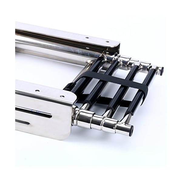 Amarine-made-4-step-Stainless-Steel-Under-Platform-Slide-Mount-Boat-Boarding-Telescoping-Ladder-FBA