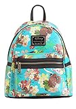 Loungefly Disneys Moana All Over Print Teal Mini Backpack Standard
