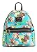 Loungefly Disneys Moana All Over Print Teal Mini Backpack Standard