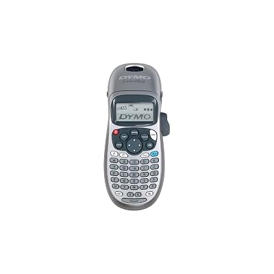 DYMO Label Maker, LetraTag 100H Silver Handheld Label Maker & LT Label Tapes, Easy-to-Use, Great for Home & Office Organization, Color Output