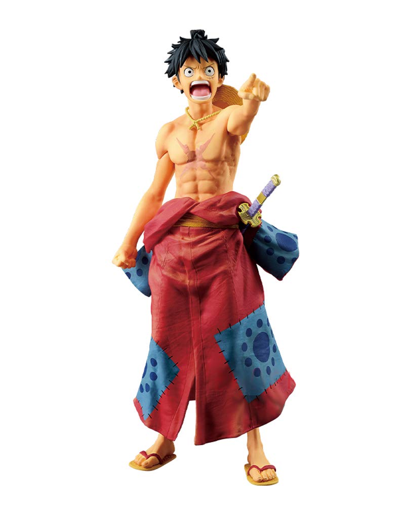 Banpresto Figurine One Piece - Monkey D Luffy Wanokuni Colosseum 2 Special 19cm - 4983164818499