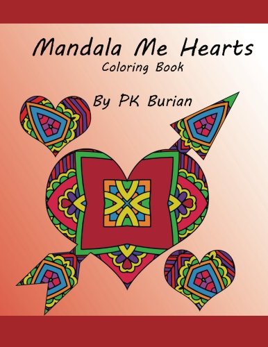 Mandala Me Hearts (Volume 6)
